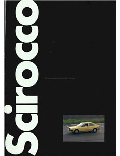 1975 VOLKSWAGEN SCIROCCO SPORTCOUPÉ BROCHURE DUTCH