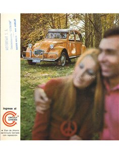 1969 CITROEN 3CV BROCHURE SPANISH