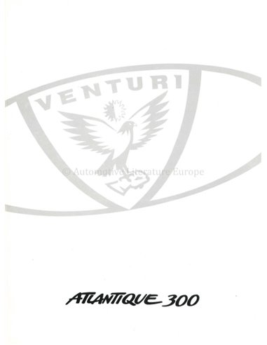 1994 VENTURI 300 ATLANTIQUE BROCHURE FRENCH