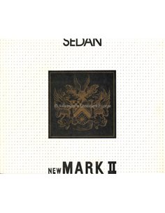 1973 TOYOTA MARK II SEDAN BROCHURE JAPANS