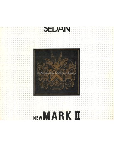 1973 TOYOTA MARK II SEDAN BROCHURE JAPANESE