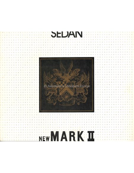 1973 TOYOTA MARK II SEDAN BROCHURE JAPANESE