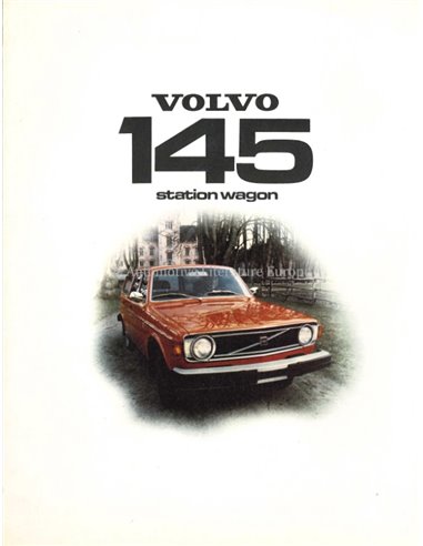 1974 VOLVO 145 BROCHURE ENGLISH