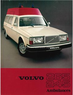1977 VOLVO AMBULANCE PROSPEKT ENGLISCH