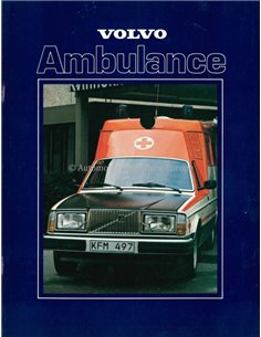 1979 VOLVO AMBULANCE BROCHURE ENGELS