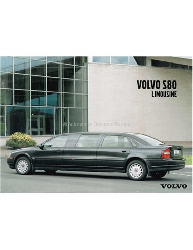 1999 VOLVO S80 LIMOUSINE BROCHURE NEDERLANDS