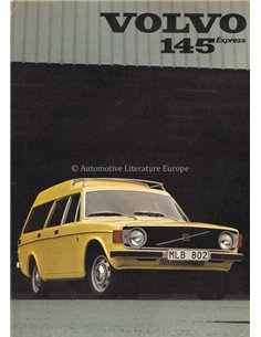 1972 VOLVO 145 EXPRESS BROCHURE NEDERLANDS