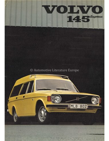 1972 VOLVO 145 EXPRESS BROCHURE NEDERLANDS