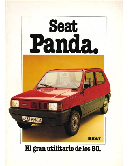 1980 SEAT PANDA PROSPEKT SPANISCH