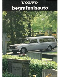 1974 VOLVO BEGRAFENISAUTO BROCHURE DUTCH