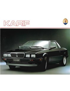 1988 MASERATI KARIF PROSPEKT ENGLISCH