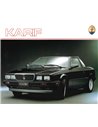 1988 MASERATI KARIF PROSPEKT ENGLISCH