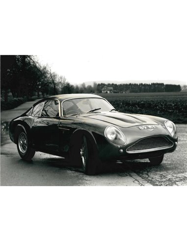 1962 ASTON MARTIN DB4 GT ZAGATO PRESSEBILD
