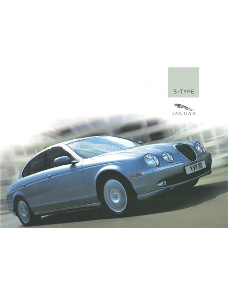 2004 JAGUAR S TYPE BROCHURE DUTCH