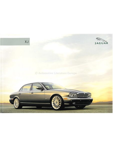 2006 JAGUAR XJ BROCHURE DUTCH
