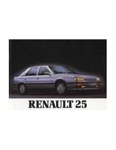 1988 RENAULT 25 INSTRUCTIEBOEKJE DUITS