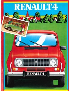 1983 RENAULT 4 BROCHURE FRANS