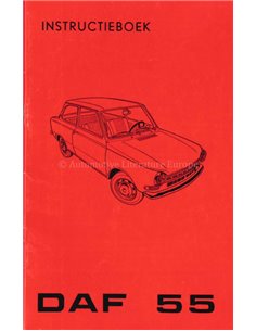1971 DAF 55 INSTRUCTIEBOEKJE NEDERLANDS