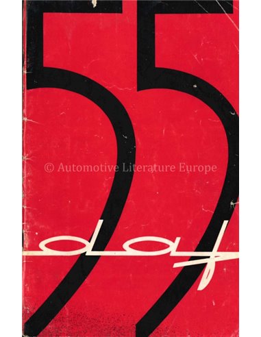 1967 DAF 55 INSTRUCTIEBOEKJE NEDERLANDS