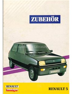 1985 RENAULT 5 BROCHURE NEDERLANDS