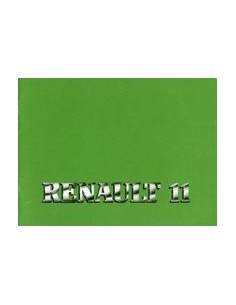 1987 RENAULT 11 INSTRUCTIEBOEKJE NEDERLANDS
