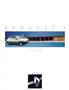 1993 RENAULT 5 BROCHURE FRENCH
