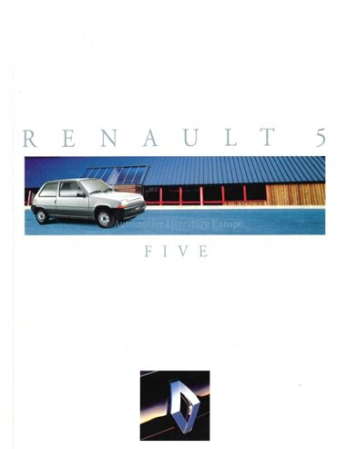 1993 RENAULT 5 BROCHURE FRANS