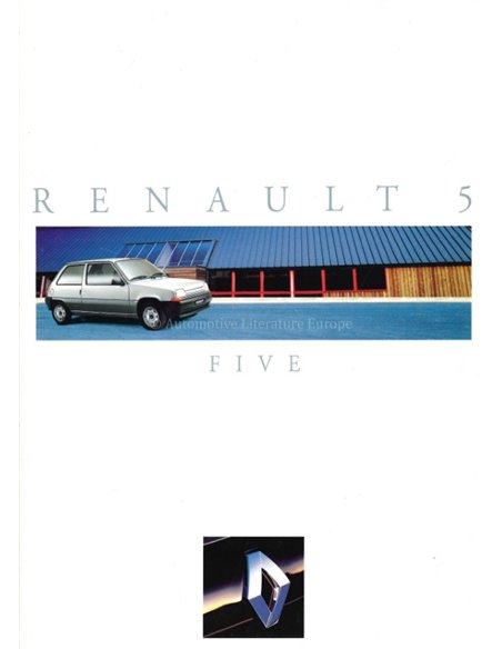 1993 RENAULT 5 BROCHURE FRANS