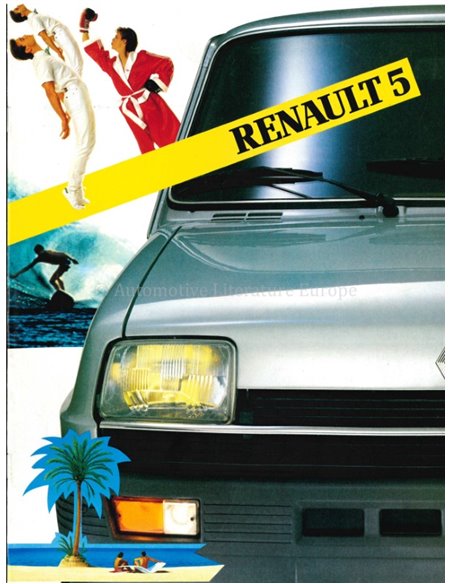1983 RENAULT 5 BROCHURE DUTCH
