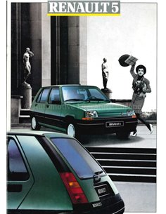 1987 RENAULT 5 BROCHURE SWEDISH