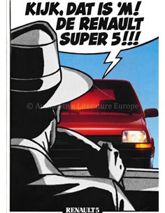 1985 RENAULT 5 BROCHURE NEDERLANDS