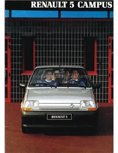 1990 RENAULT 5 CAMPUS BROCHURE NEDERLANDS