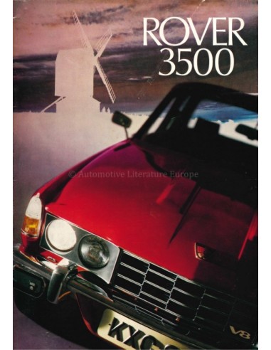 1973 ROVER 3500 BROCHURE NEDERLANDS