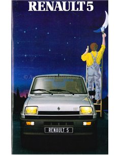 1981 RENAULT 5 PROSPEKT FRANZÖSISCH