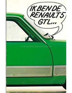 1986 RENAULT 5 BROCHURE DUTCH