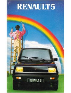 1982 RENAULT 5 BROCHURE NEDERLANDS