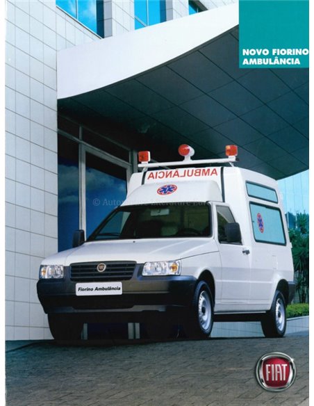 2008 FIAT NOVO FIORINO AMBULÂNCIA NEDERLANDS