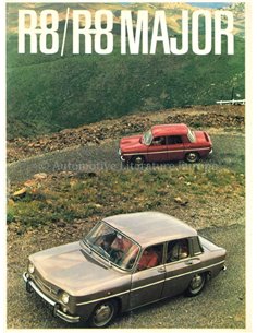 1964 RENAULT R8 BROCHURE NIEDERLÄNDISCH