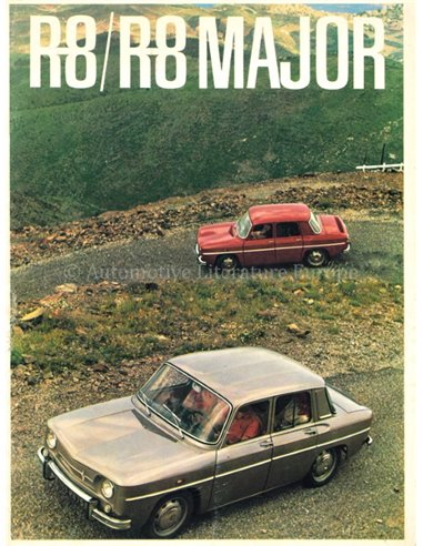 1964 RENAULT R8 BROCHURE DUTCH