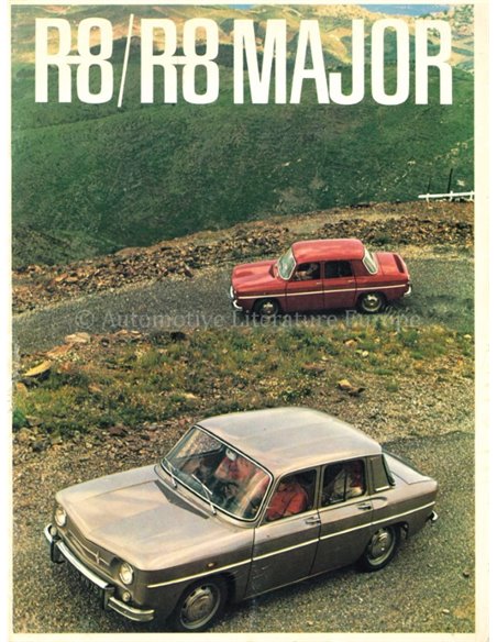 1964 RENAULT R8 BROCHURE DUTCH