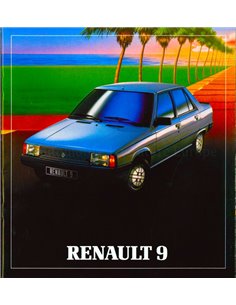 1982 RENAULT 9 BROCHURE DUTCH