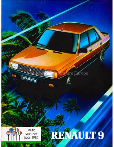 1983 RENAULT 9 BROCHURE NEDERLANDS