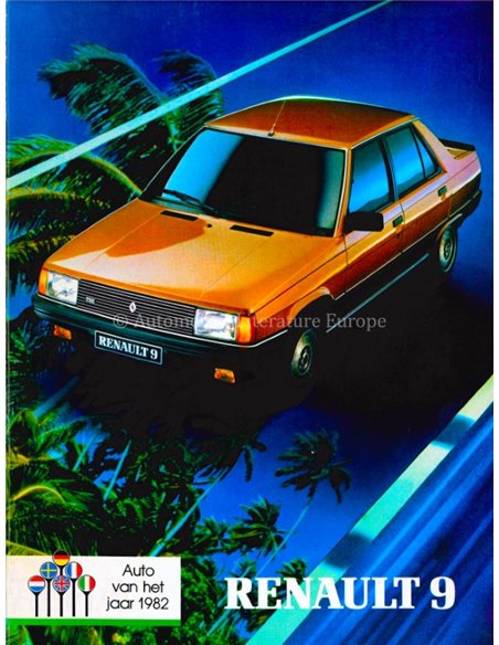 1983 RENAULT 9 BROCHURE DUTCH