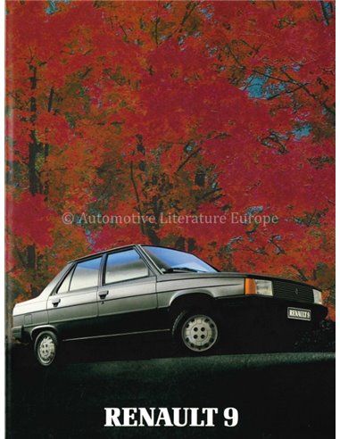 1984 RENAULT 9 BROCHURE NEDERLANDS