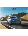 2017 BENTLEY BENTAYGA HARDCOVER PROSPEKT ENGLISCH
