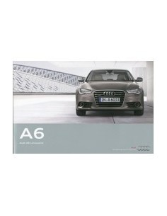 2010 AUDI A6 LIMOUSINE BROCHURE DUITS