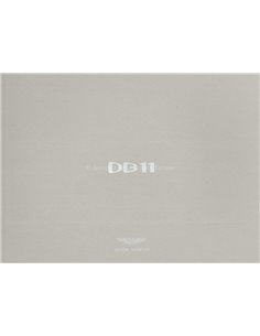 2018 ASTON MARTIN DB11 BROCHURE DUITS