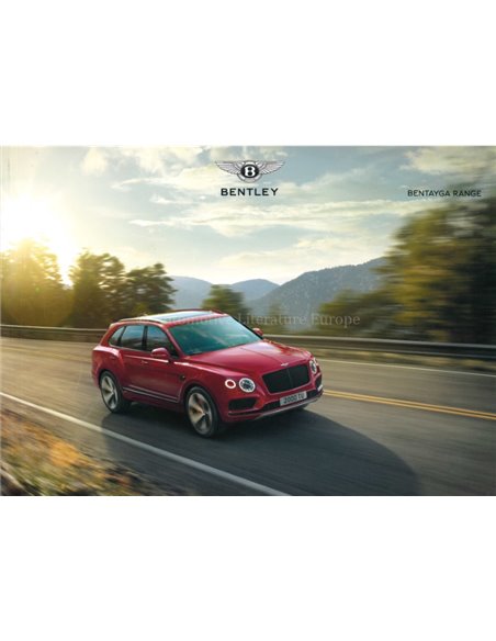 2018 BENTLEY BENTAYGA BROCHURE GERMAN