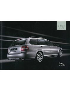 2005 JAGUAR X TYP ESTATE PROSPEKT DEUTSCH