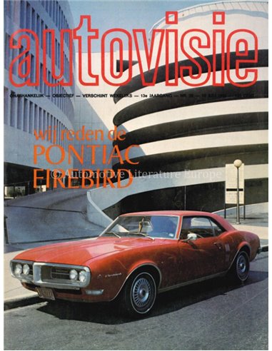1968 AUTOVISIE MAGAZINE 29 DUTCH